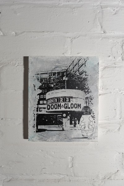 Weltzeituhr-woodprint