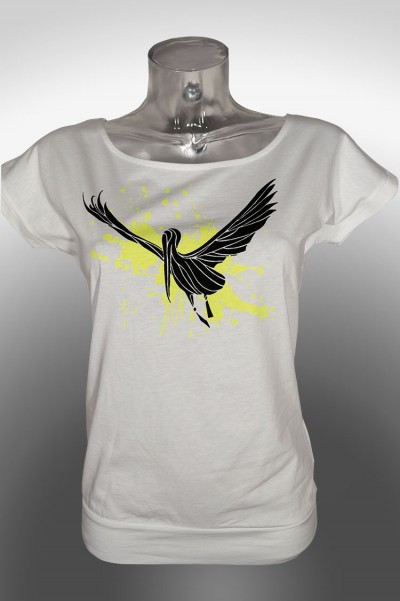 stork-Batwing t-shirt