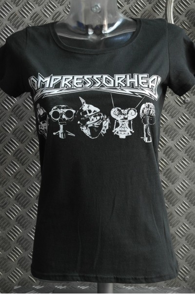 COMPRESSORHEAD T-SHIRT "Heads neu" WOMEN